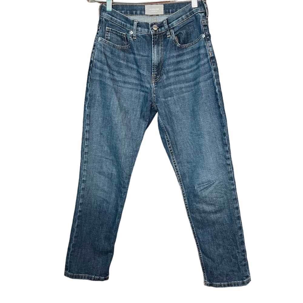Everlane The Cheeky Jean Cropped High Waist Organic Cotton Women's Size 27